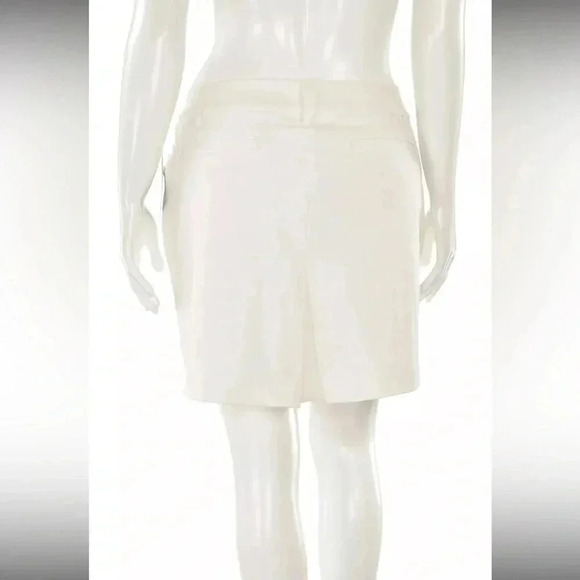 EUC! Lilly Pulitzer Luxletic Sybil cream stretch skort w/ pockets, sz 12 - Picture 3 of 8